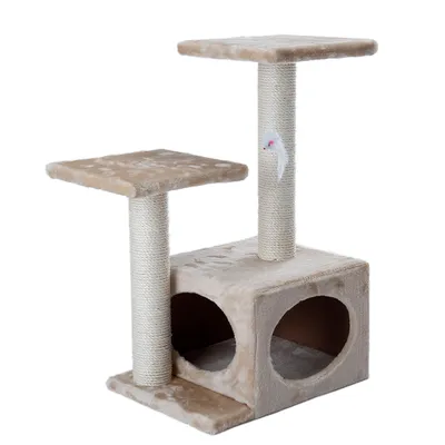 Rascador Oasis para gatos — Beige